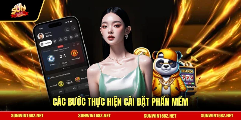 Các bước thực hiện cài đặt phần mềm